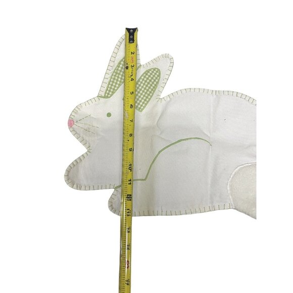 Lot Of 2 Pottery Barn Kids Placemats Bunny Rabbit Easter Pastels Spring RETIRED - Picture 7 of 7